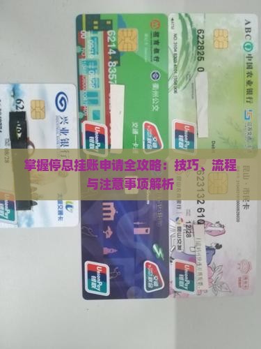 掌握停息挂账申请全攻略：技巧、流程与注意事项解析