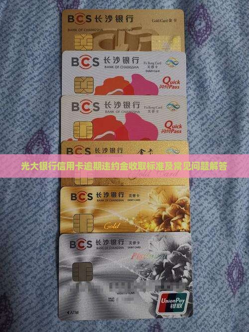 光大银行信用卡逾期违约金收取标准及常见问题解答