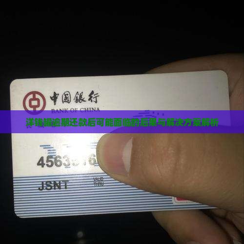 洋钱罐逾期还款后可能面临的后果与解决方案解析
