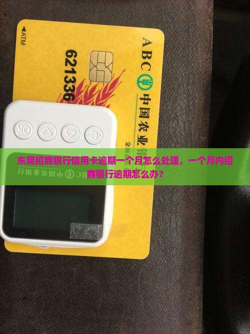 东莞招商银行信用卡逾期一个月怎么处理，一个月内招商银行逾期怎么办？