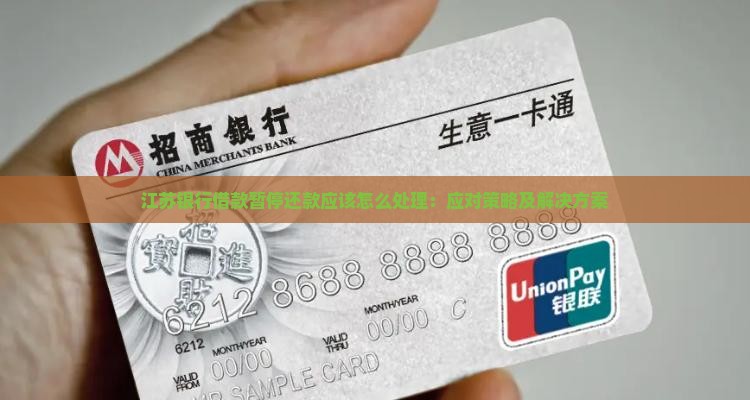 江苏银行借款暂停还款应该怎么处理：应对策略及解决方案