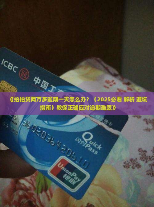 拍拍贷两万多逾期一天如何处理