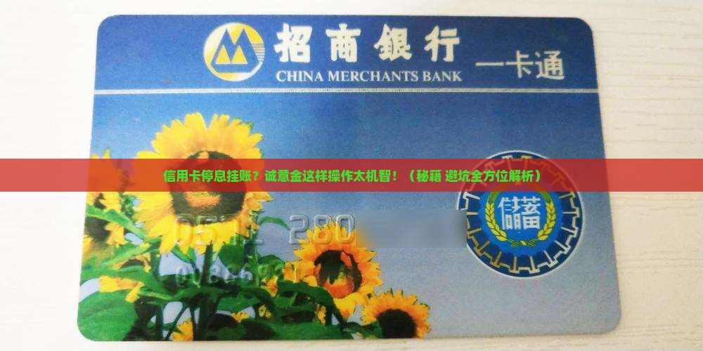 信用卡停息挂账诚意金