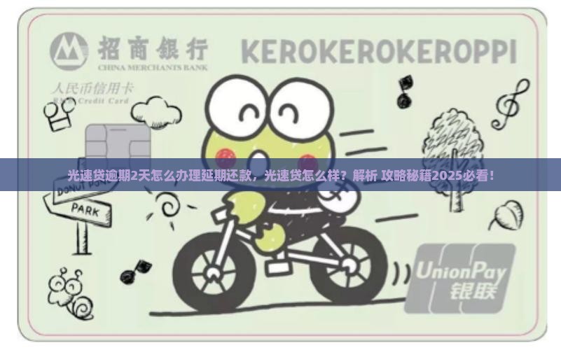 光速贷逾期2天怎么办理
