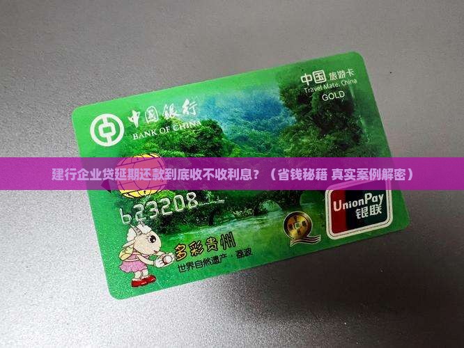 建行企业贷延期还款有利息吗怎么计算
