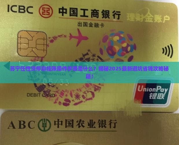 苏宁任性贷停息挂账操作步骤