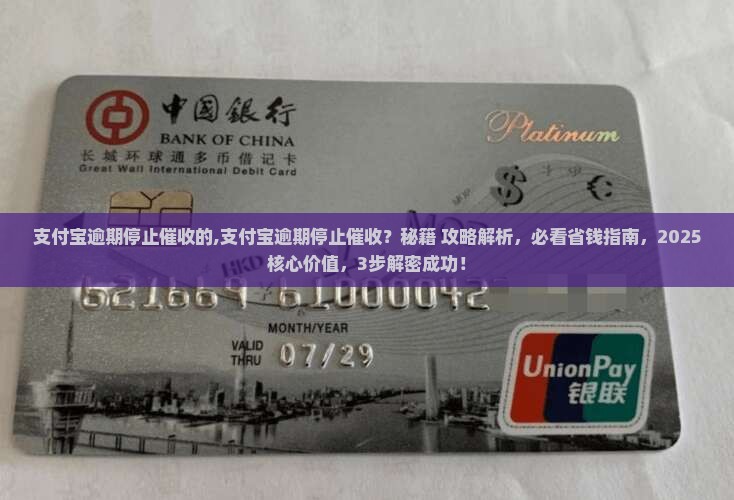 支付宝逾期停止催收的