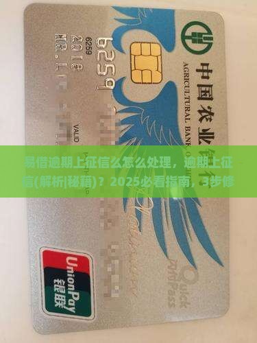 易借逾期上征信么怎么处理