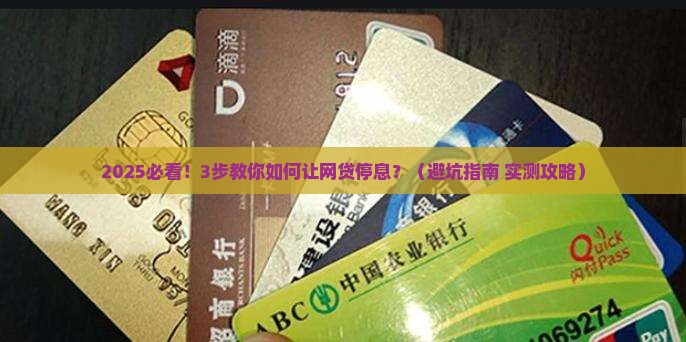网贷挂账停息需要什么手续