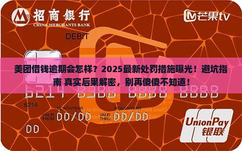 美团借钱逾期会怎么样最新处罚措施
