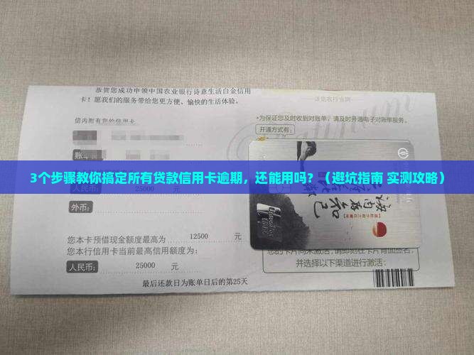 所有贷款信用卡逾期怎么处理还能用吗