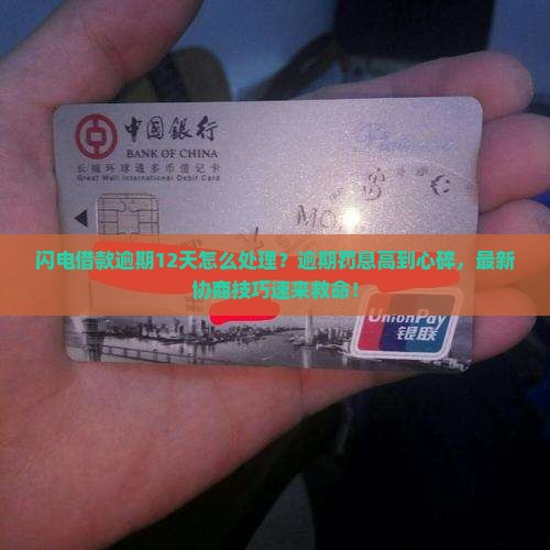 闪电借款逾期12天怎么处理