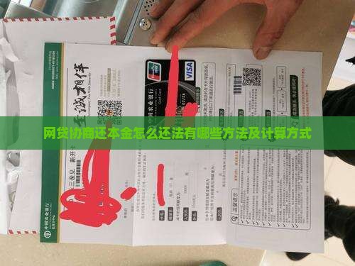 网贷协商还本金怎么还法有哪些方法