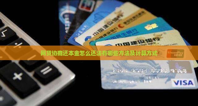 网贷协商还本金怎么还法有哪些方法