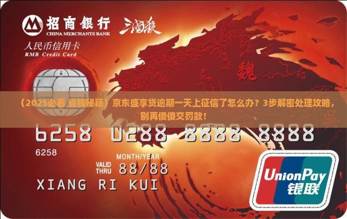 京东里面盛享贷逾期一天上征信怎么处理
