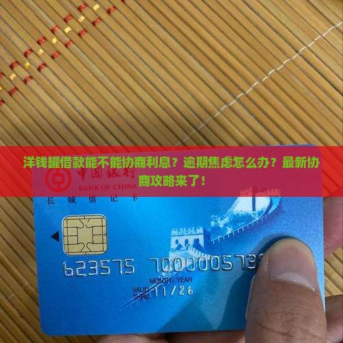 洋钱罐借款能不能协商利息 洋钱罐借款能不能协商利息