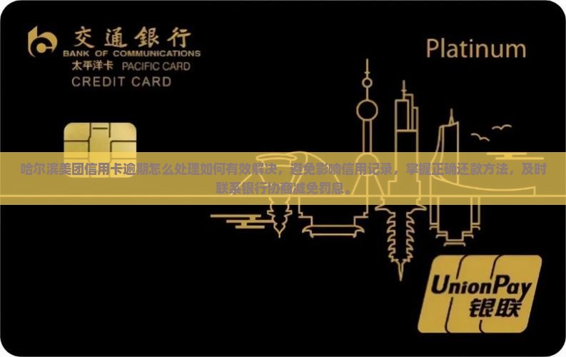 哈尔滨美团信用卡逾期怎么处理如何有效解决