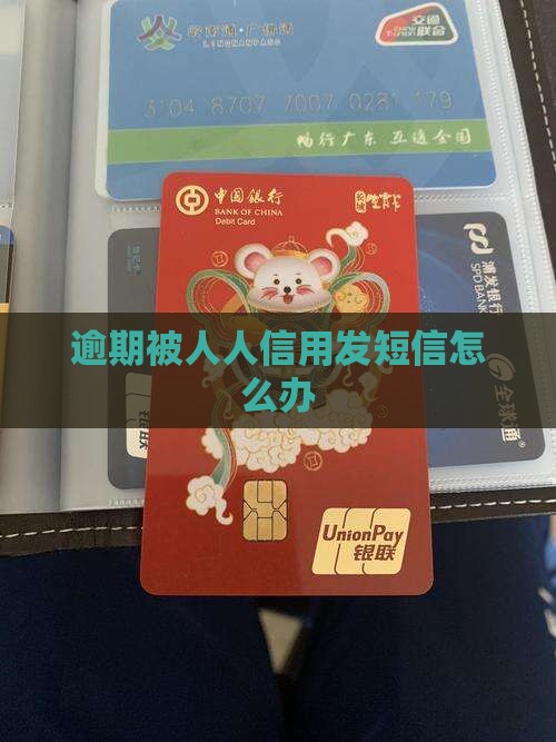 网贷逾期被人人信用发短信怎么办