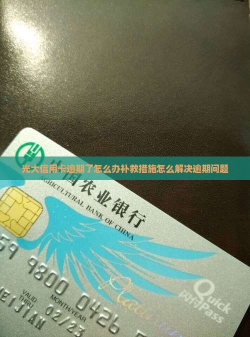 光大信用卡逾期了怎么办补救措施