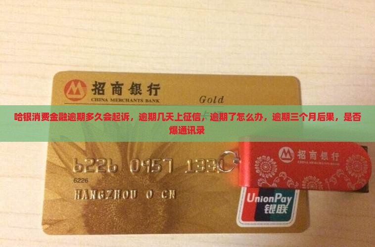 哈银消费金融逾期多久会起诉