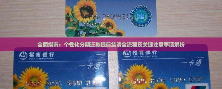 全面指南：个性化分期还款提前结清全流程及关键注意事项解析