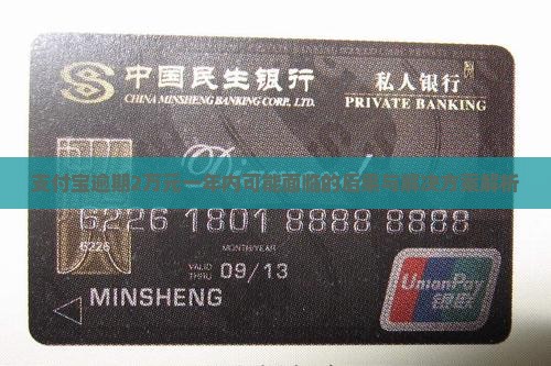 支付宝逾期2万元一年内可能面临的后果与解决方案解析