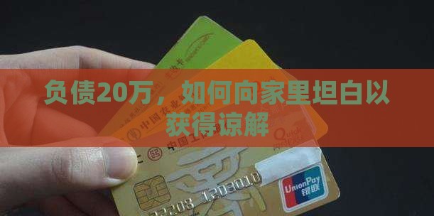 负债20万，如何向家里坦白以获得谅解