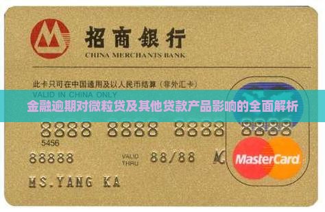 金融逾期对微粒贷及其他贷款产品影响的全面解析