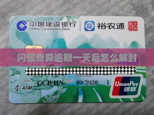 闪银奇异逾期一天后怎么解封