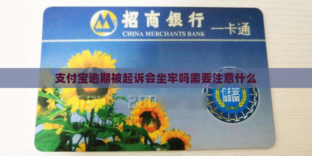 支付宝逾期被起诉会坐牢吗需要注意什么