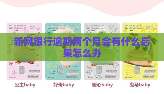新网银行逾期两个月会有什么后果怎么办