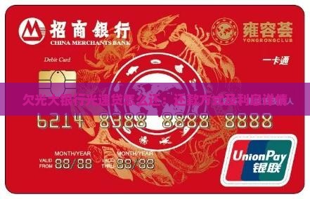 欠光大银行光速贷怎么还：还款方式及利息详情