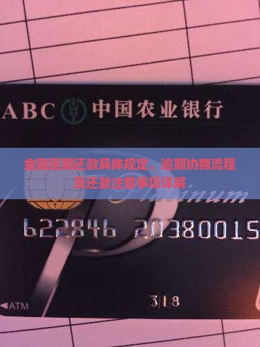 金融延期还款具体规定、逾期协商流程及还款注意事项详解