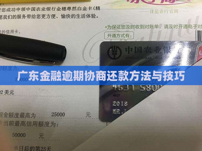 广东金融逾期协商还款方法与技巧