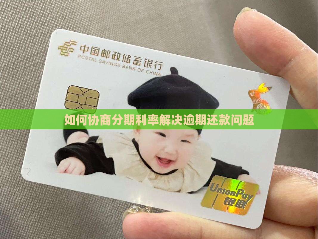 如何协商分期利率解决逾期还款问题