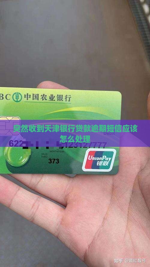 突然收到天津银行贷款逾期短信应该怎么处理