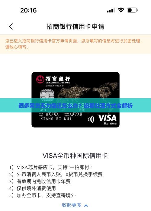 很多网贷无力偿还怎么办？逾期处理方式全解析