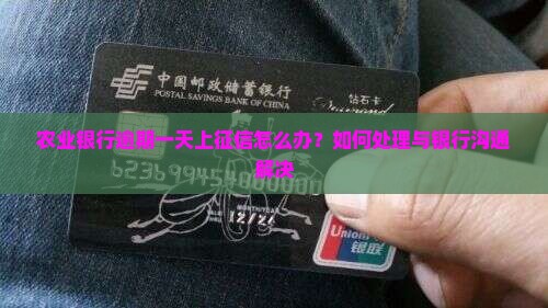 农业银行逾期一天上征信怎么办？如何处理与银行沟通解决