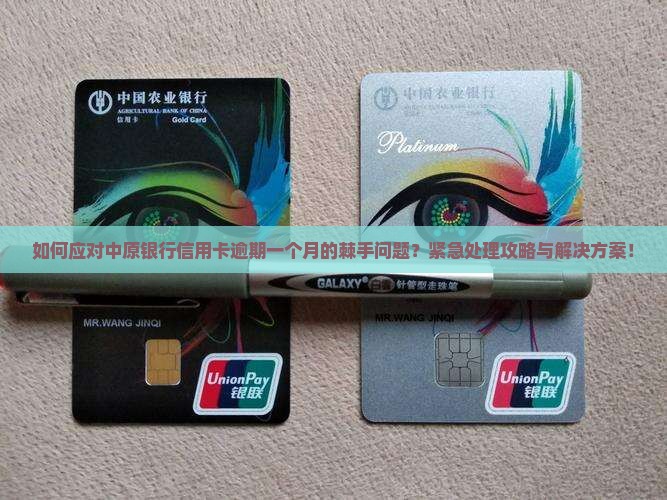 如何应对中原银行信用卡逾期一个月的棘手问题？紧急处理攻略与解决方案！
