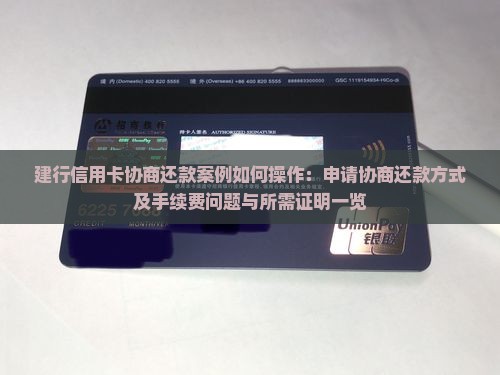 建行信用卡协商还款案例如何操作：申请协商还款方式及手续费问题与所需证明一览
