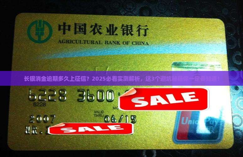 长银消金逾期多久上征信需要注意哪些问题