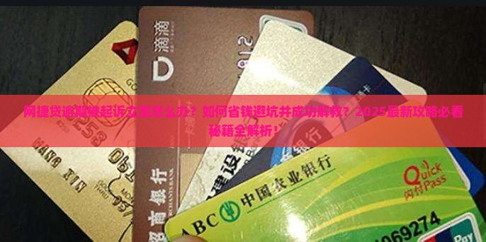 网捷贷逾期被起诉立案应该如何处理
