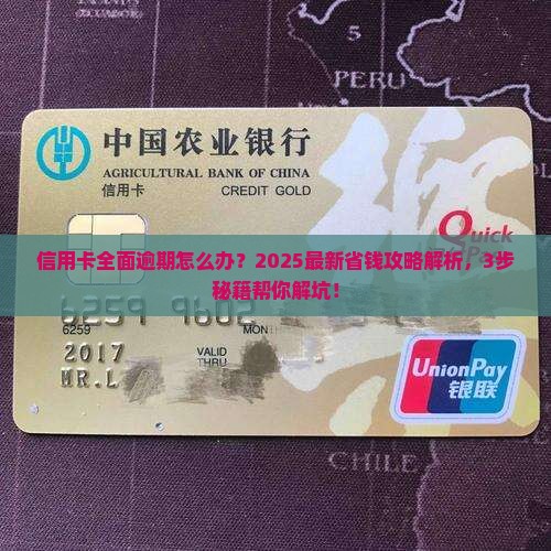信用卡全面逾期应该怎么还款 信用卡全面逾期应该怎么还款