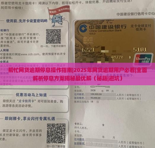 帮忙网贷逾期停息操作指南