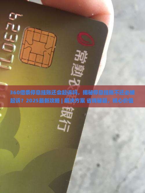 360借条停息挂账还会起诉吗