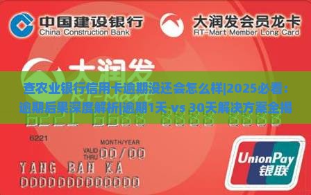 查农业银行信用卡逾期没还会怎么样