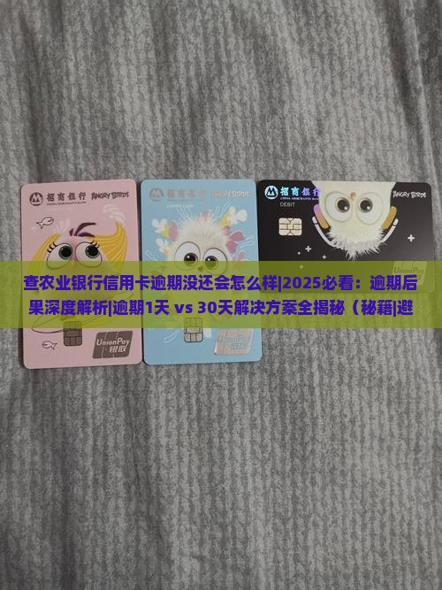 查农业银行信用卡逾期没还会怎么样
