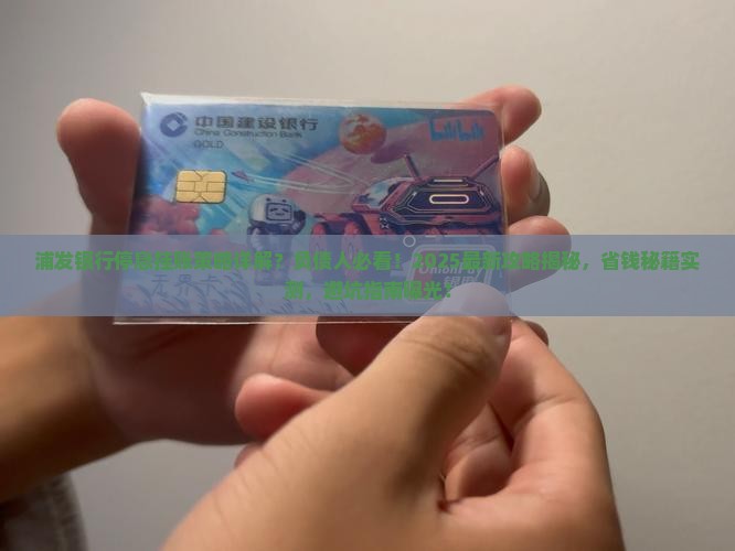 浦发银行停息挂账策略详解