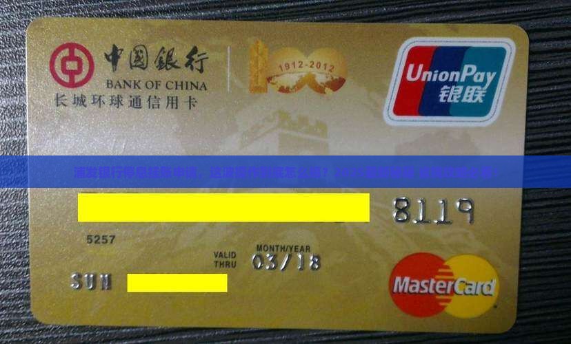 浦发银行停息挂账申请流程是怎样的