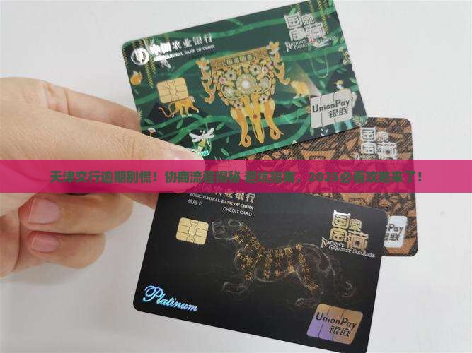 天津交通银行逾期协商流程及注意事项